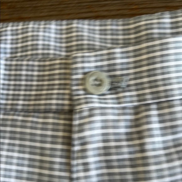 Men's Gray Checkered Shorts - Picture 5 of 12